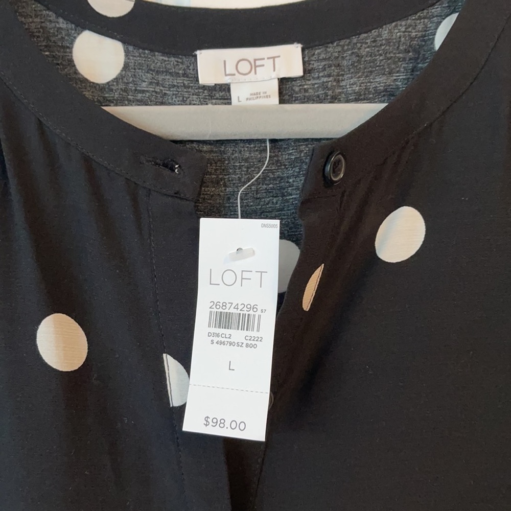 NWT Polka Dot Jumpsuit - Picture 4 of 5